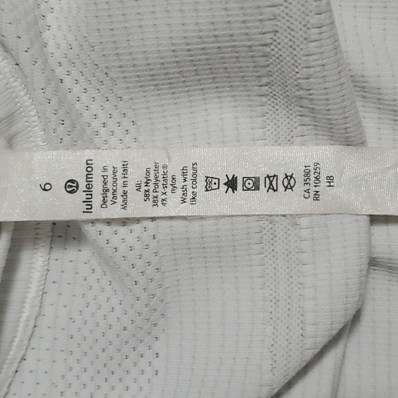 White long sleeve top. - Picture 3 of 3